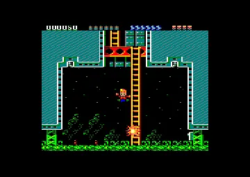 Rick Dangerous II (UK) (1990) (Trainer) screen shot game playing